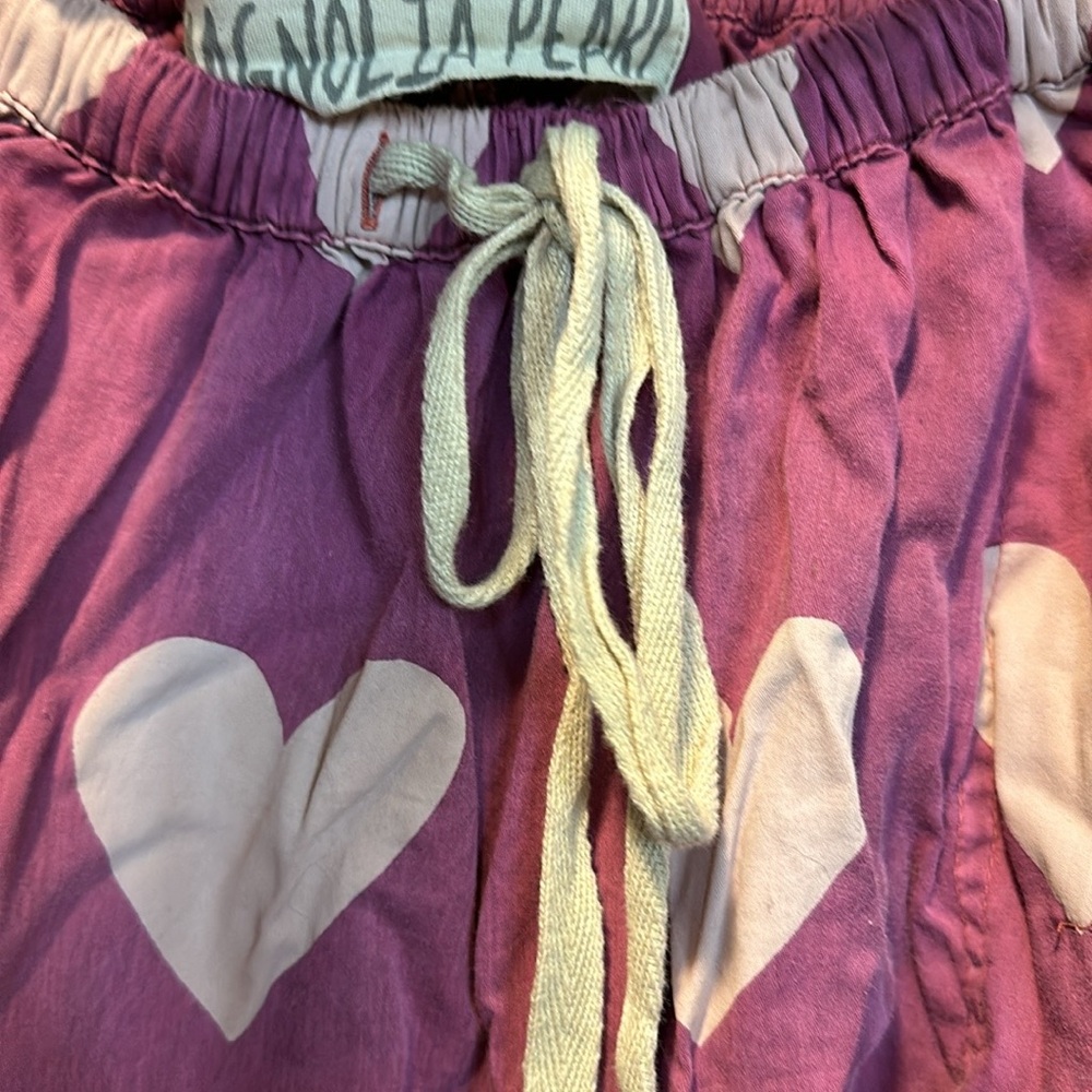 Magnolia Pearl Heart Garcon Trouser Pants - NWOT
